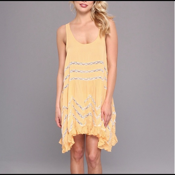 New! Free People • Voile & Lace Slip Dress • XS - Picture 10 of 16